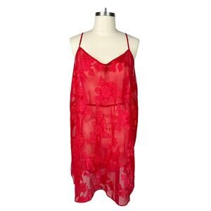 Vintage Lace Slip‎ Dress Floral Babydoll Lingerie